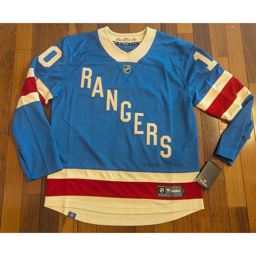 New York Rangers Artemi Panarin Fanatics Centennial Breakaway Jersey Mens Medium